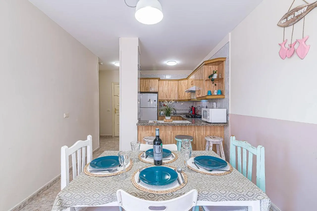 alquilaencanarias El Medano Delfines, 2 hab, Parking Apartamento El Médano
