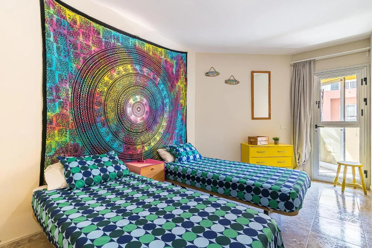 alquilaencanarias El Medano Delfines, 2 hab, Parking Apartamento El Médano